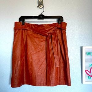 Love Riche XL Pleather Skirt